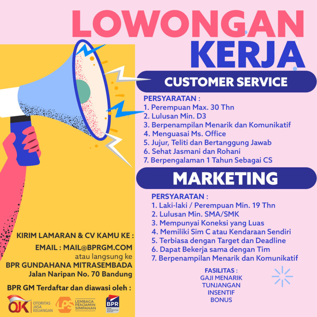 Lowongan Kerja Marketing