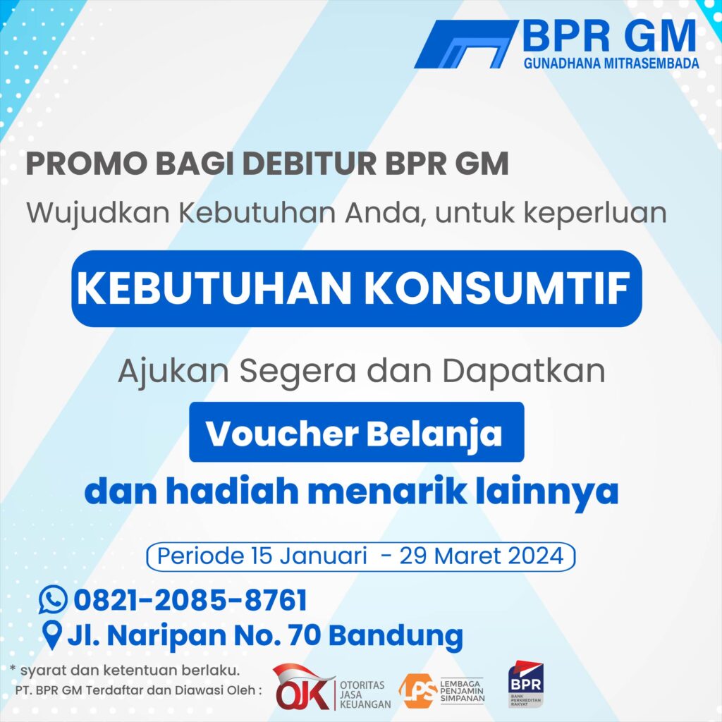 Promo Bagi Debitur BPR GM