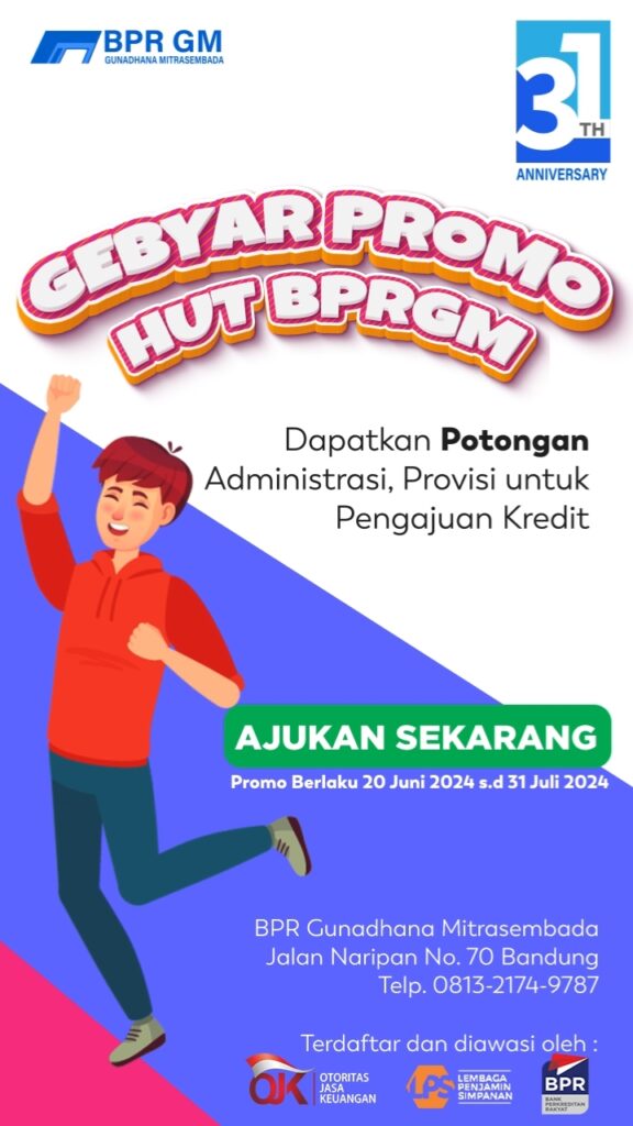 Promo Gebyar HUT BPR GM ke 31